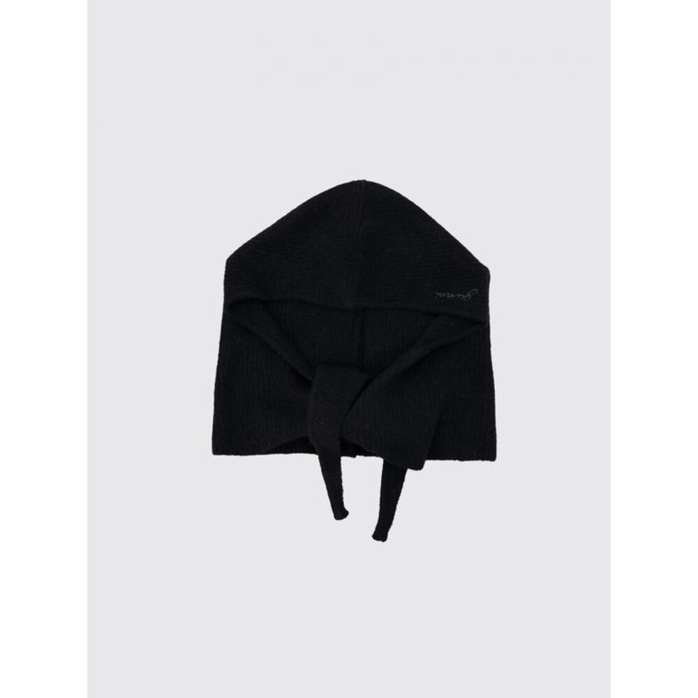 Ganni Scarf Woman Black - Picture 1 of 3